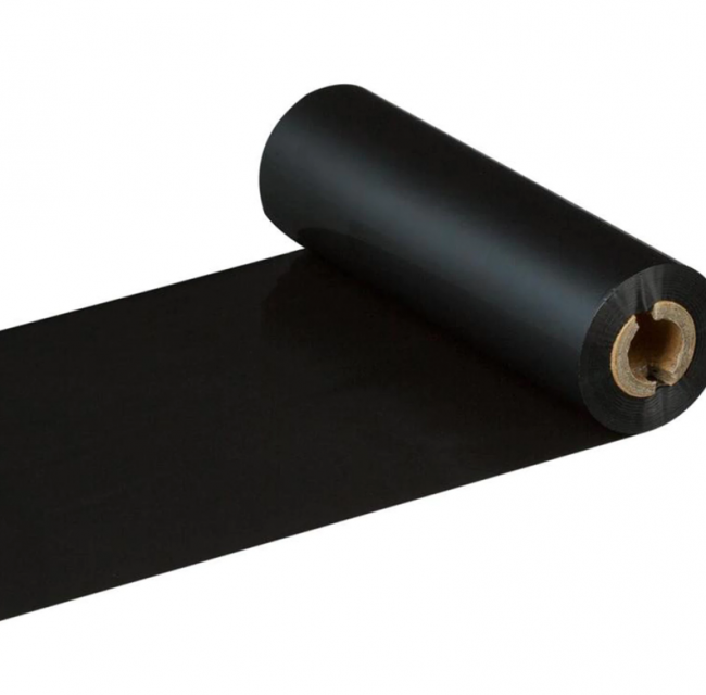 Риббон 110мм х 74м, втулка диаметр 12,7 мм (0,5 дюйма) х ширина 110 мм, красящий слой наружу (OUT)