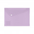 Папка-конверт   с кнопкой   "Expert Complete"   Trend   А5   "Pastel" 180 мкр.  диагональ   . лиловый