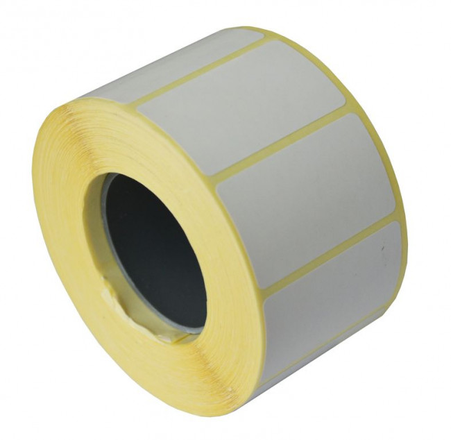 Самоклеющаяся этикетка без принта 58*40-580 ЭКО (60)