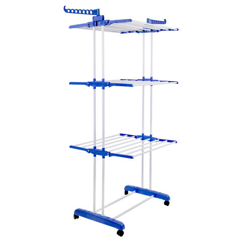 Сушилка напольная для белья раскладная МНОГОФУНКЦИОНАЛЬНАЯ, 3 уровня, на колесах, LAIMA HOME Сушилка напольная для белья раскладная МНОГОФУНКЦИОНАЛЬНАЯ, 3 уровня, на колесах, LAIMA HOME