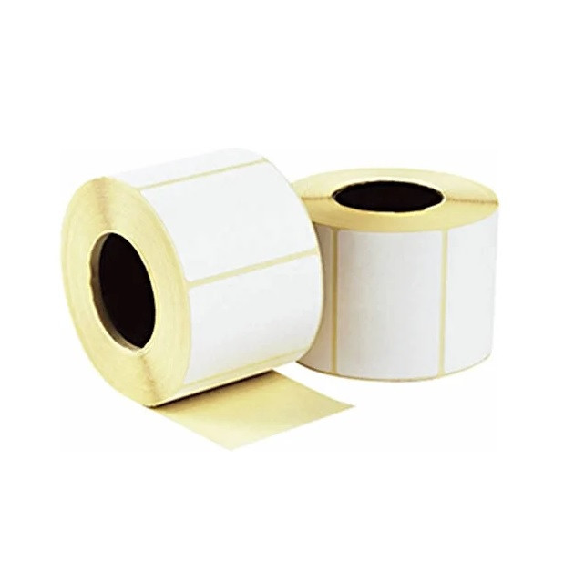 Самоклеющаяся этикетка без принта 58*60-500 ЭКО WENZER OFFICE