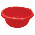 Таз 16 л, хозяйственный, круглый, с ручками, пластиковый, 18х45х49 см, цвет красный, IDEA, (М 2507)