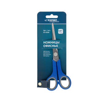 Ножницы офисные с прорезиненной ручкой   "Expert Complete"   150 мм х 68 мм .