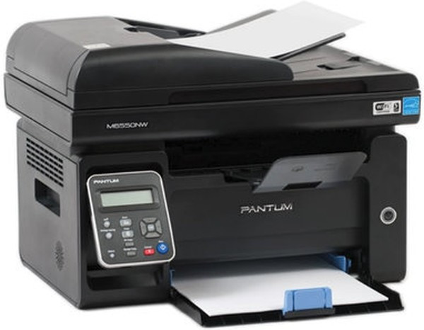МФУ лазерное PANTUM M6550nw "3 в 1", А4, 22 стр./мин, 20000 стр./мес., АПД, Wi-Fi, сетевая карта