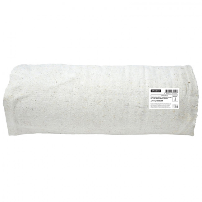 Полотно техническое ХПП плотное 75см*50м OfficeClean, 200г/м2, светлое, прошивка 2,5мм Полотно техническое ХПП плотное 75см*50м OfficeClean, 200г/м2, светлое, прошивка 2,5мм