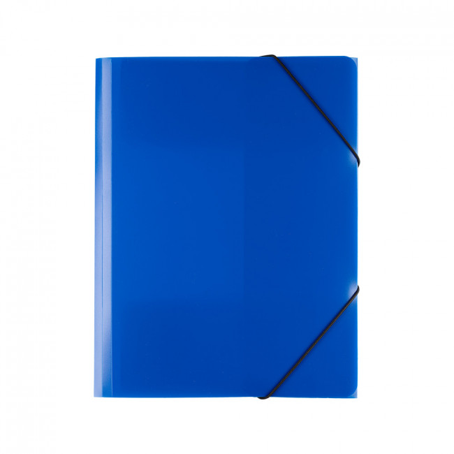 Папка на резинке 450 мкр. 25 мм песок "Expert Complete" Classic Lite А5  синий