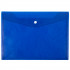Папка-конверт А4 180мкр на кнопке, синий, волокно, Premier Expert Complete/ЕС21114002 (20)