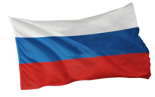 Флаг России 90*145 , шелк