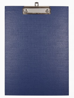 Клипборд "deVENTE" A4, картон толщина 2 мм, покрытие ПВХ, синий Клипборд "deVENTE" A4, картон толщина 2 мм, покрытие ПВХ, синий