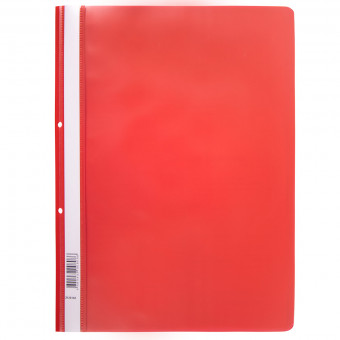 Папка-скоросшиватель А4 120/160мкр с перфор. красный, Classic Expert Complete/2120162 (20)