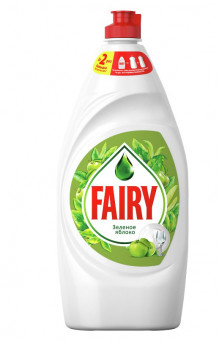 Средство для мытья посуды, 900 мл, FAIRY (Фейри) "Зеленое яблоко"