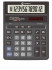 Калькулятор 12 разрядов, LAMARK большой настольный, 203х158х30,5, 2-ое питание, черный